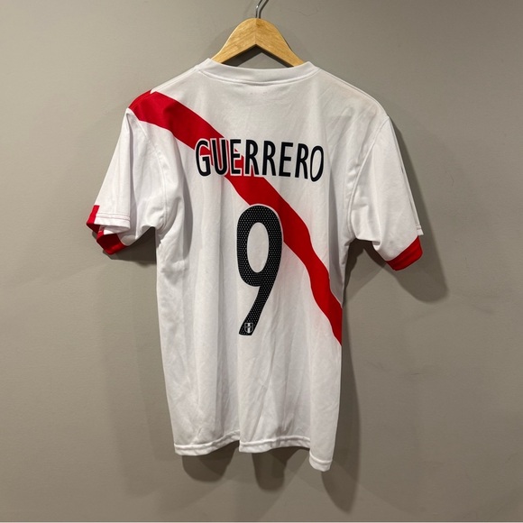 White and Red Men's Jersey - Picture 2 of 7